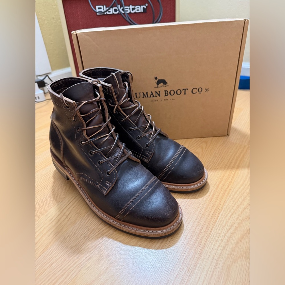 Truman Boots Java Waxed Flesh 79 Last size 9.5D